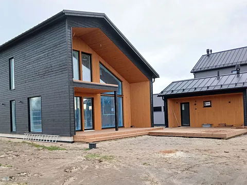 Man stretching his legs